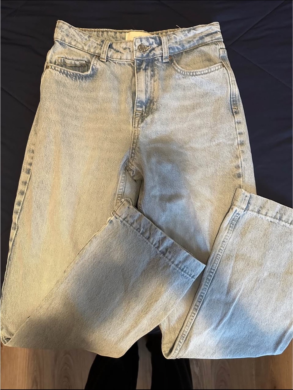 Straight Leg Zara Jeans - Light Wash